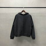 Kanye Bomber Jacket Coconut Fleece Zipper Sweatshirt