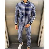 Men Tracksuit Set Jogging Suits Men's Sports and Leisure Suit Men's Outdoor Sportswear Jacket Trousers Two-Piece Suit