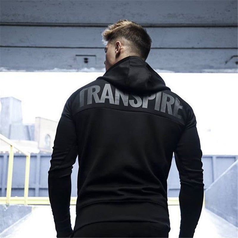 Men's Sports Hoodie Men Sweatshirts Fitness Male's Hoodies Spring and Autumn Muscle Workout Brother Hoodies Hoodie Men Running Long Sleeve Cotton Pullover
