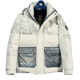 Doudoune Winter Fashion down Jacket Men's Large Workwear with Pocket down Jacket