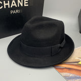 Fedora Hat Wool Felt Top Hat Men Winter Fedora Hat Women Autumn Winter Billycock