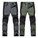 Men's Work Pants Men Stretch Work Trousers Straight Leg Pant Men's Winter Loose Outdoor Casual and Comfortable