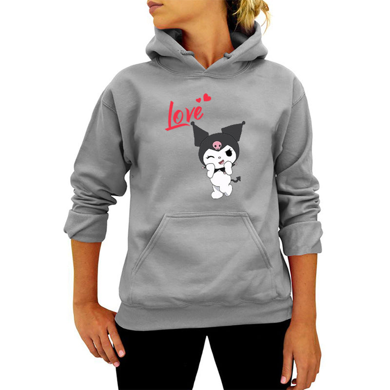 My Melody Hoodie Kuromi Cute Cartoon Printed Hoodie