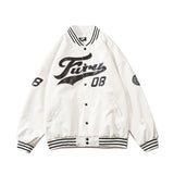 Varsity Jacket for Men Baseball Jackets Spring Jacket Men's Loose Pilot Jacket
