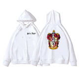 Slytherin Hoodie Autumn and Winter Harry Potter Printing College Loose Couple Hooded plus Size Retro Sports Sweater