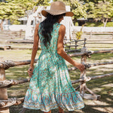 Russian Style Dress Casual Vacation Style Spring/Summer Dress
