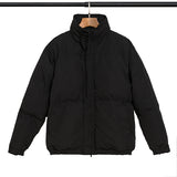 Fog Essentials Coats Autumn and Winter Double Line High Street Thickened Fleece-Lined down Cotton Jacket Coat
