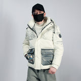 Doudoune Winter Fashion down Jacket Men's Large Workwear with Pocket down Jacket