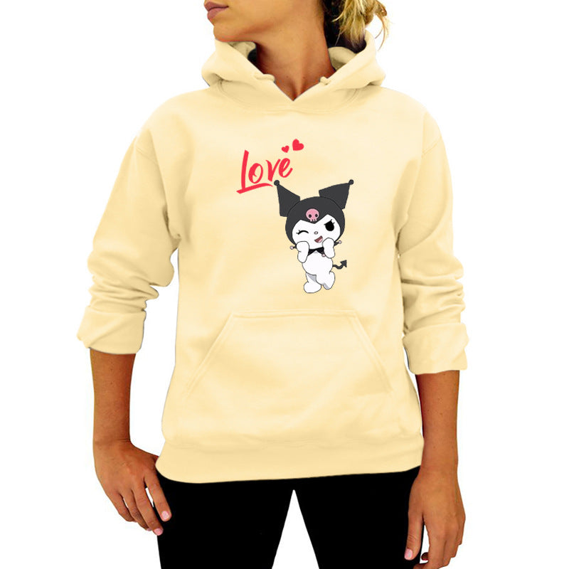 My Melody Hoodie Kuromi Cute Cartoon Printed Hoodie