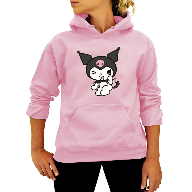 My Melody Hoodie Kuromi Cute Cartoon Printed Hoodie Autumn and Winter