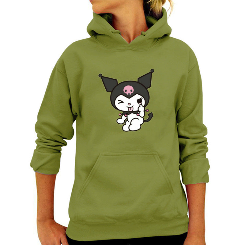 My Melody Hoodie Kuromi Cute Cartoon Printed Hoodie Autumn and Winter