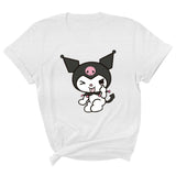 My Melody T shirt Kuromi Cute Printed Short Sleeve round Neck T-shirt