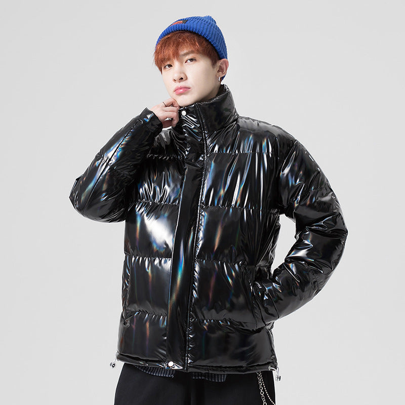 Men's down Jacket Warm Vintage Top Winter Thick Coat Men's down Coat