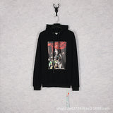 Autumn And Winter Printed Men'S And Women'S Hooded Sweater