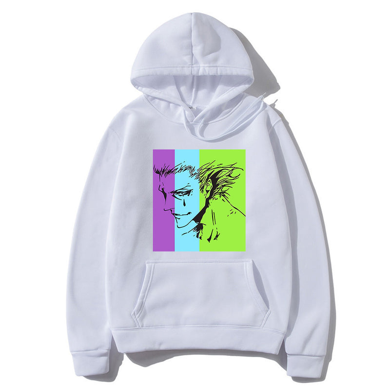 Anime Hoodie Hoodies Pullover Cosplay Costume Full-Time Hunter Print Loose Men's and Women's Hoodie