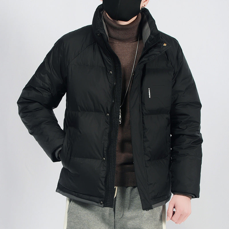 Doudoune Daily Casual down Jacket Men's Winter Warm Fashion down Coat Men's Clothing