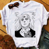 Anime Tshirts Aesthetic Men's Shirt Loose Printed Short-Sleeved T-shirt for Men