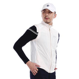 Mens Golf Vest Sports Slim Jacket Men's Sport Leisure Vest Fall Winter Fashion Golf Windproof and Breathable