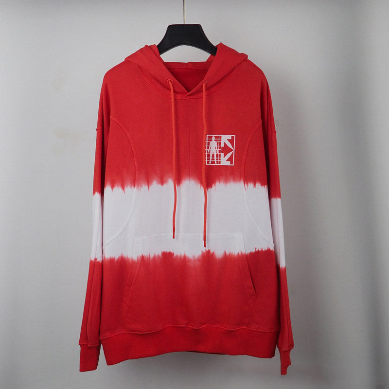 Autumn And Winter Tie-Dye Effect Men'S And Women'S Same Pullover Hoodie Sweater
