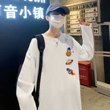 Men Long Sleeve T-Shirts Small Star Print