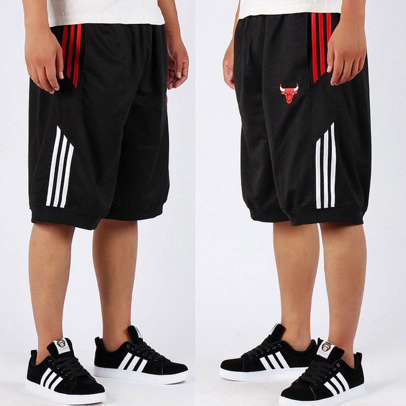 Basketball Shorts Lakers Sports Shorts Men's Hot Running Training Knee Length Pants plus Size