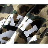 A Bath Ape Sweatshirt Men's Youth Camouflage Brushed Sweater Autumn and Winter Pullover