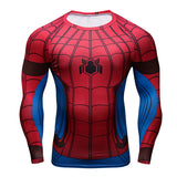 Captain America T Shirt Long Sleeve 3D Three-Dimensional Printing Tights Avengers Civil War Clothes
