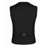 Mens Dress Vests Business Waistcoat Suit Vest Men's Suit Men's Slim Fit Casual Business