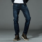 Relaxed Tapered Jean Men's Clothing Oversized Jeans Male Slim Stretch plus Size Retro Sports Jeans Men Slim