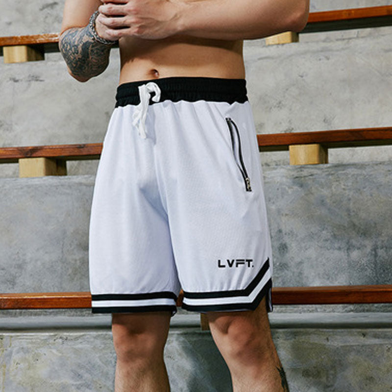 Basketball Shorts Sports Shorts Men's Casual Fitness Sports Running Pants Absorbent Wicking Basketball Shorts
