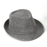 Fedora Hat Fedora Hat British Style Cotton and Linen Couple Sun Hat