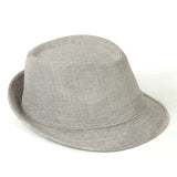 Fedora Hat Fedora Hat British Style Cotton and Linen Couple Sun Hat