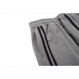Men Shorts Side Stripes Short Sweatpants Men's High Street Fifth Pants Street Trend Loose Bermuda Shorts
