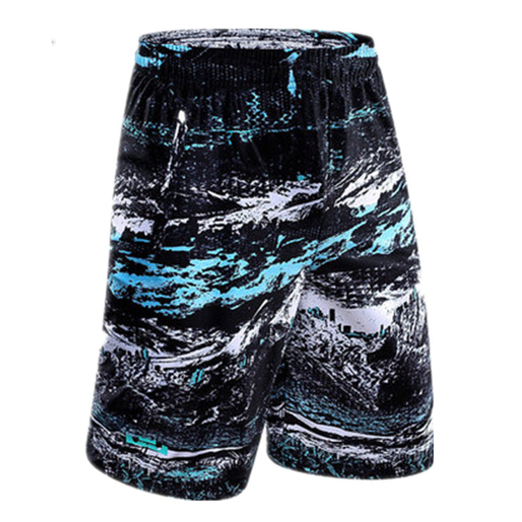 Basketball Shorts Basketball Shorts Sports Shorts Men's Summer Breathable Thin Quick-Drying Loose Large Size Shorts