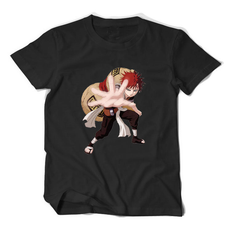 Anime TShirts Aesthetic Men's Shirt Cartoon Anime Print plus Size Men's Short Sleeve T-shirt Bottoming Shirt