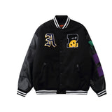 Varsity Jacket for Men Baseball Jackets Men's Clothing Autumn and Winter Leisure Retro Couple Loose Trendy
