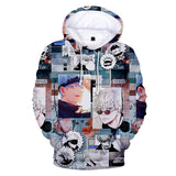 Anime Hoodie Hoodies Pullover Cosplay Costume 3D Fashion Hoodie Sports Leisure Pullover Hoodie with Hood