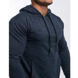 Gyms Fitness Men Sports Hoodie Bodybuilding Workout Jogging Men's Athletic Sweatshirts Autumn Sports Sweater Men Slim-Fitting Patchwork Hoodie Jacket