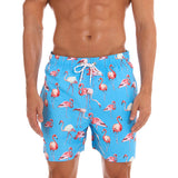 Mens Swim Trunks Summer Loose Printed Sports Swimming Trunks Casual Men's Beach Pants