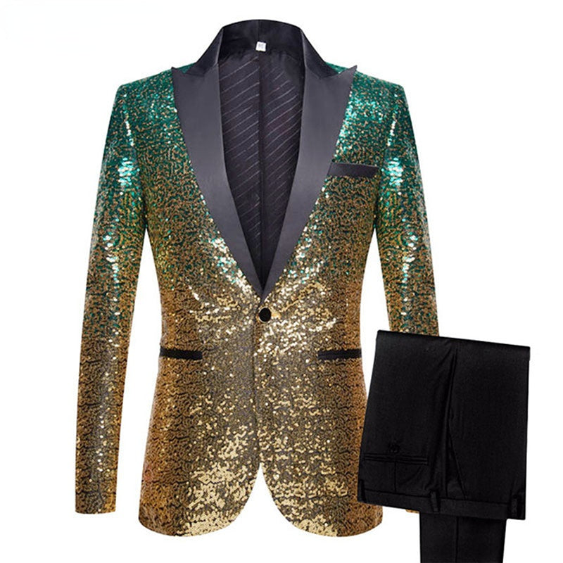 Mens Prom Suits Two-Piece Set