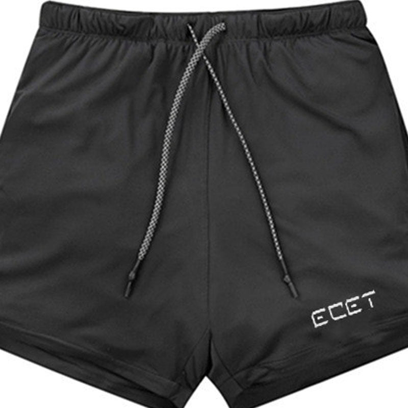 jogging shorts for men Slim Fit Muscle Gym Men Shorts Sports Shorts Men Summer Running Workout Quick-Drying Breathable Mesh Stretch Beach Pants
