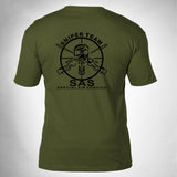 Tactics Style T Shirt For Men Outdoor Tactics Printed Cotton Short-Sleeved T-shirt Men's Summer Half Sleeve T-shirt