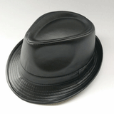 Bullhide Denim Hat Leather Hat Middle-Aged and Elderly Top Hat Cowboy Hat