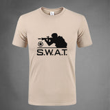 Tactics Style T Shirt For Men Outdoor Tactics Short-Sleeved Cotton T-shirt round