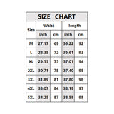Cropped Pants Men Spring and Summer Casual Pants Men's plus Size Retro Sports Cropped Pants Men Pants