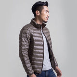 Doudoune Men's Men's Lightweight down Coat Men's Stand Collar Winter Clothing Coat XL Mens Men's Light down Jacket