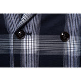 Tuxedo Vests Men Suit Vest Autumn Men's Casual Solid Color Double Breasted Vest Suit