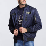 Men's Bomber Jacket Air Force Pilot Jacket Men's Autumn plus Size Retro Sports Coat