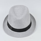 Fedora Hat Fedora Hat British Style Cotton and Linen Couple Sun Hat