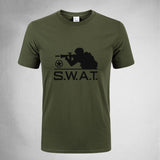 Tactics Style T Shirt For Men Outdoor Tactics Short-Sleeved Cotton T-shirt round